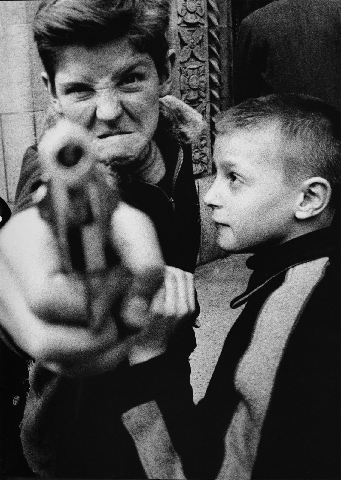 William Klein, Gun 1, New York, 1955