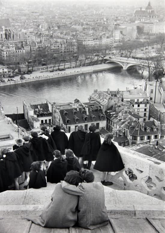 Henri Cartier-Bresson, View from Notre Dame, Paris, France, 1955