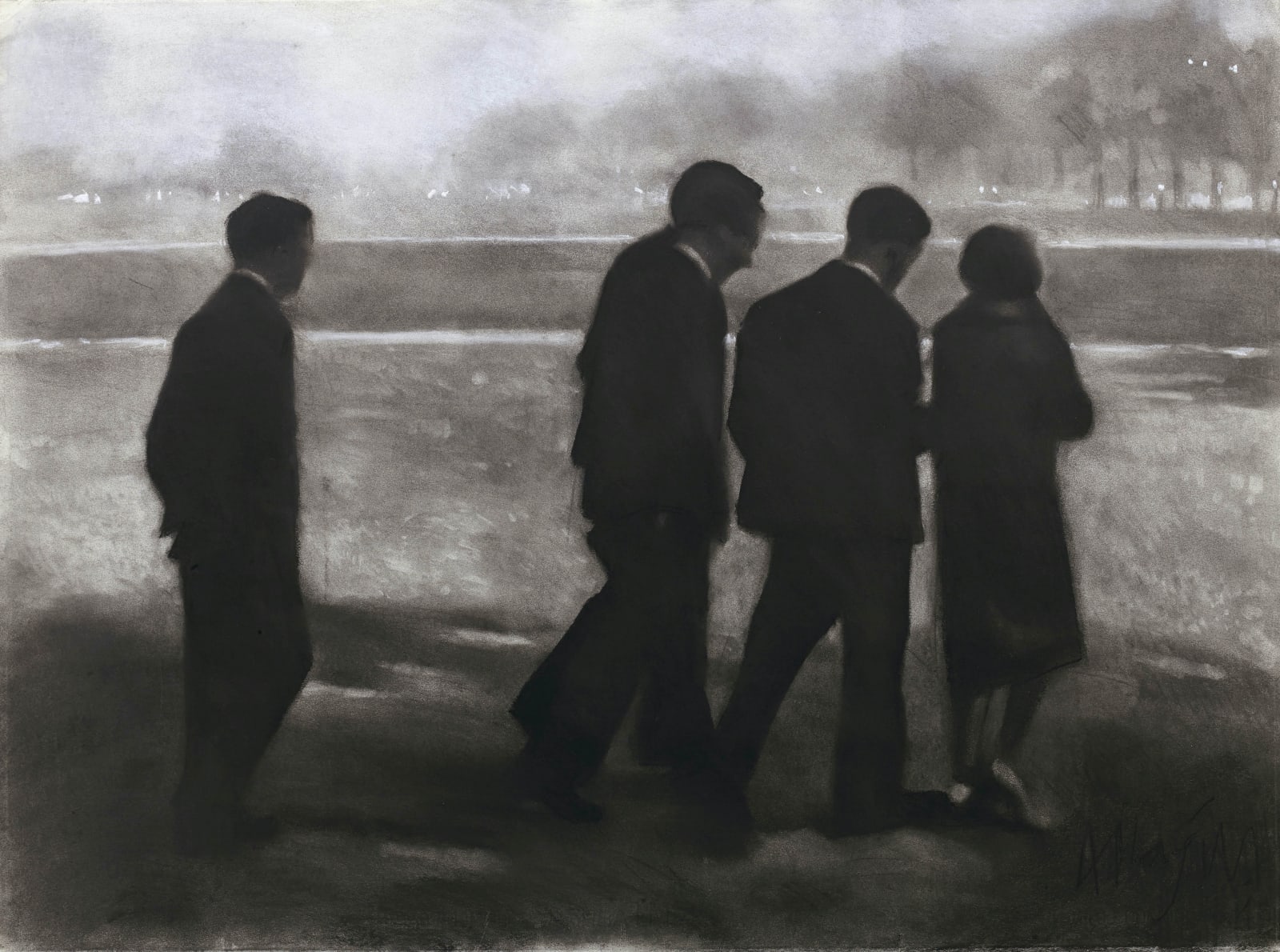 Anne Magill, Evening Stroll, 2014