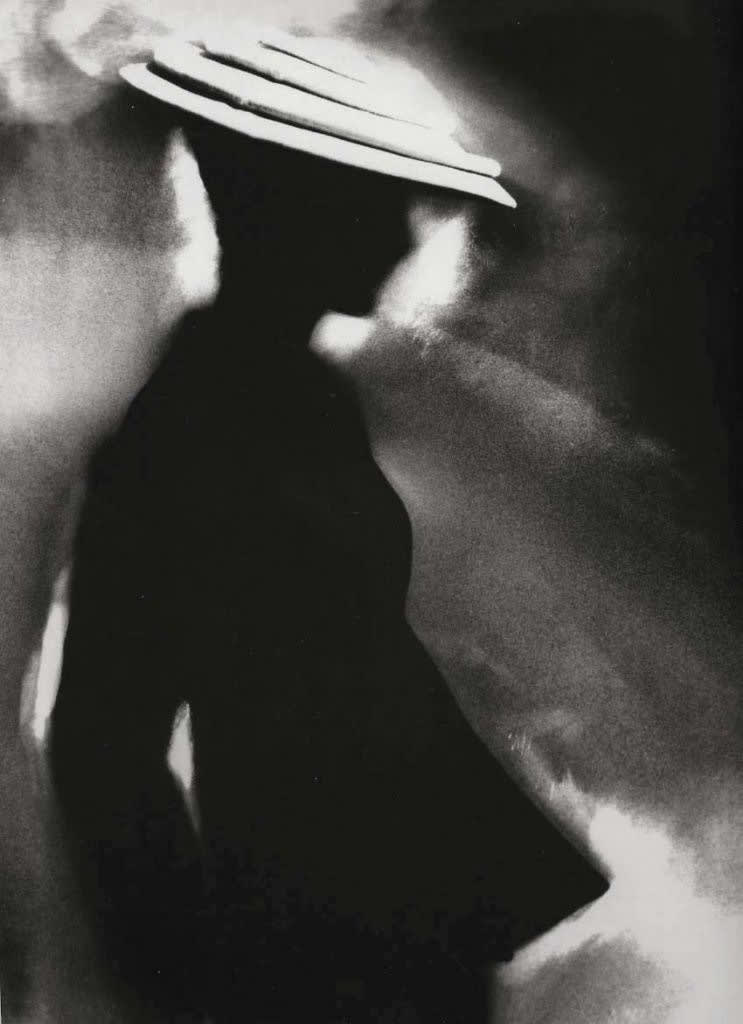 Lillian Bassman, Tunic Suit: Sunny Harnett in a Suit by Charles James, New York, Harper's Bazaar, 1955