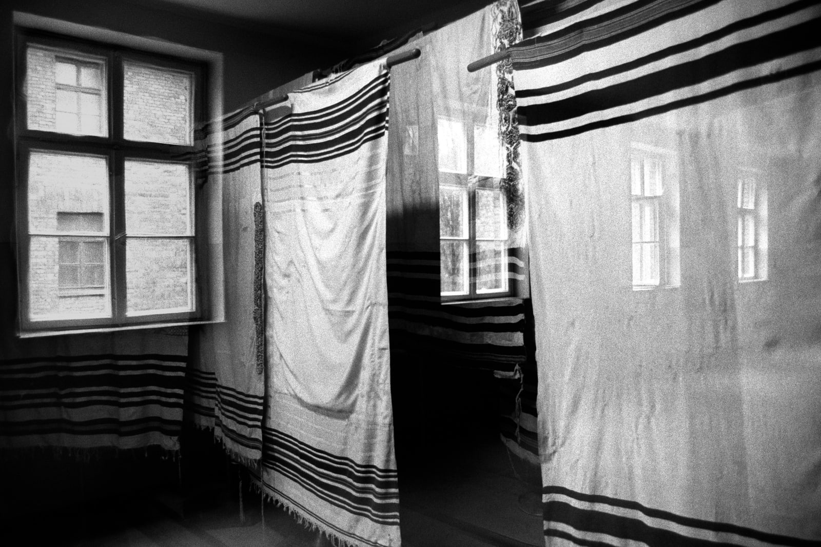 Judy Glickman Lauder, Tallit prayer shawls, Auschwitz extermination camp, Poland, 2018