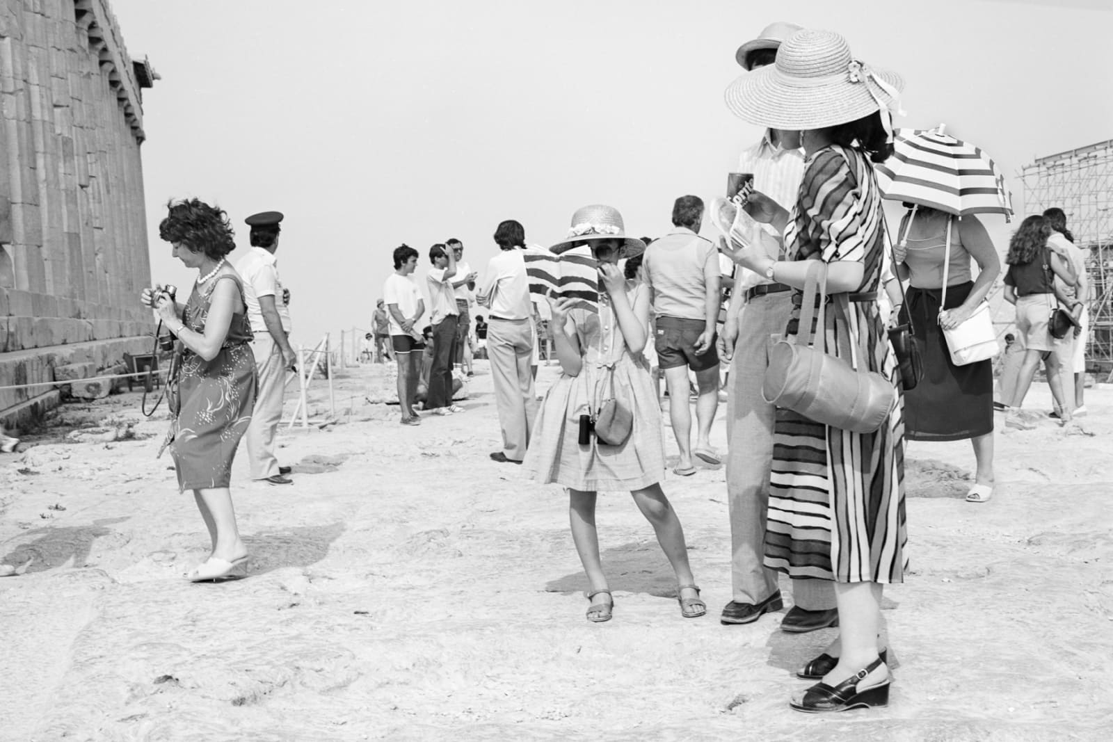 Tod Papageorge, Untitled from “On The Acropolis”, 1983-1984