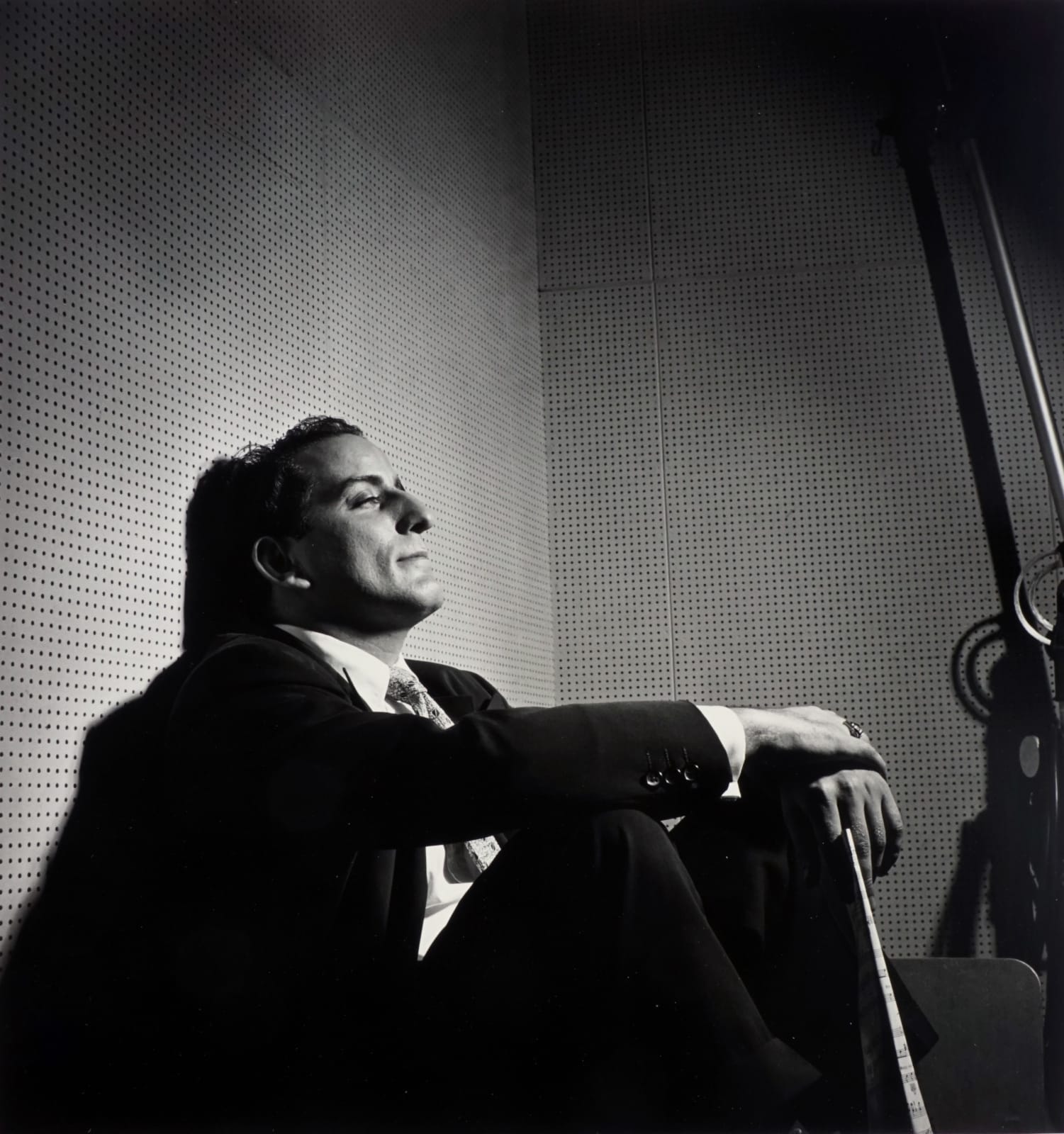 Herman Leonard, Tony Bennett, New York City, NY, 1950 (Printed Later)