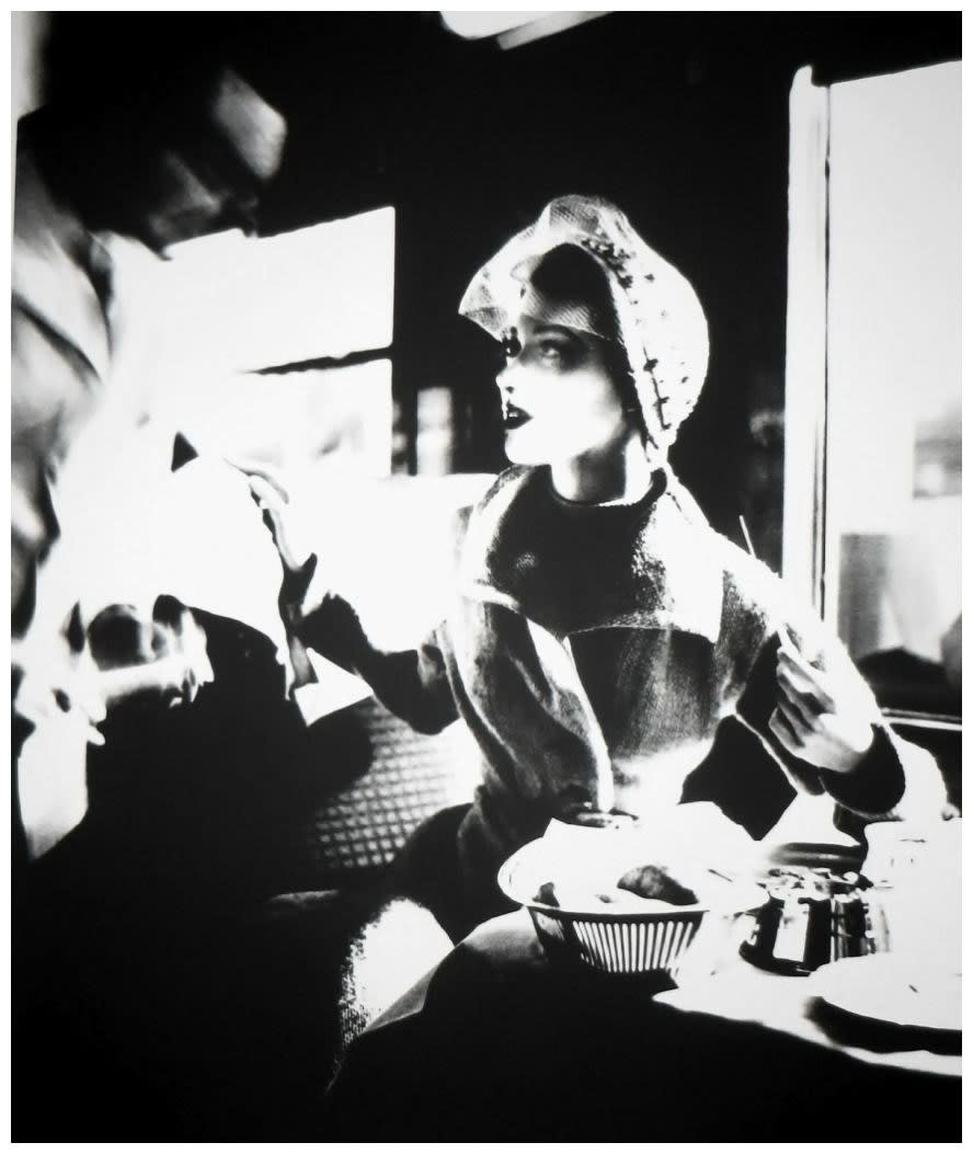 Lillian Bassman, Woman on Fleche D'Or, c. 1950