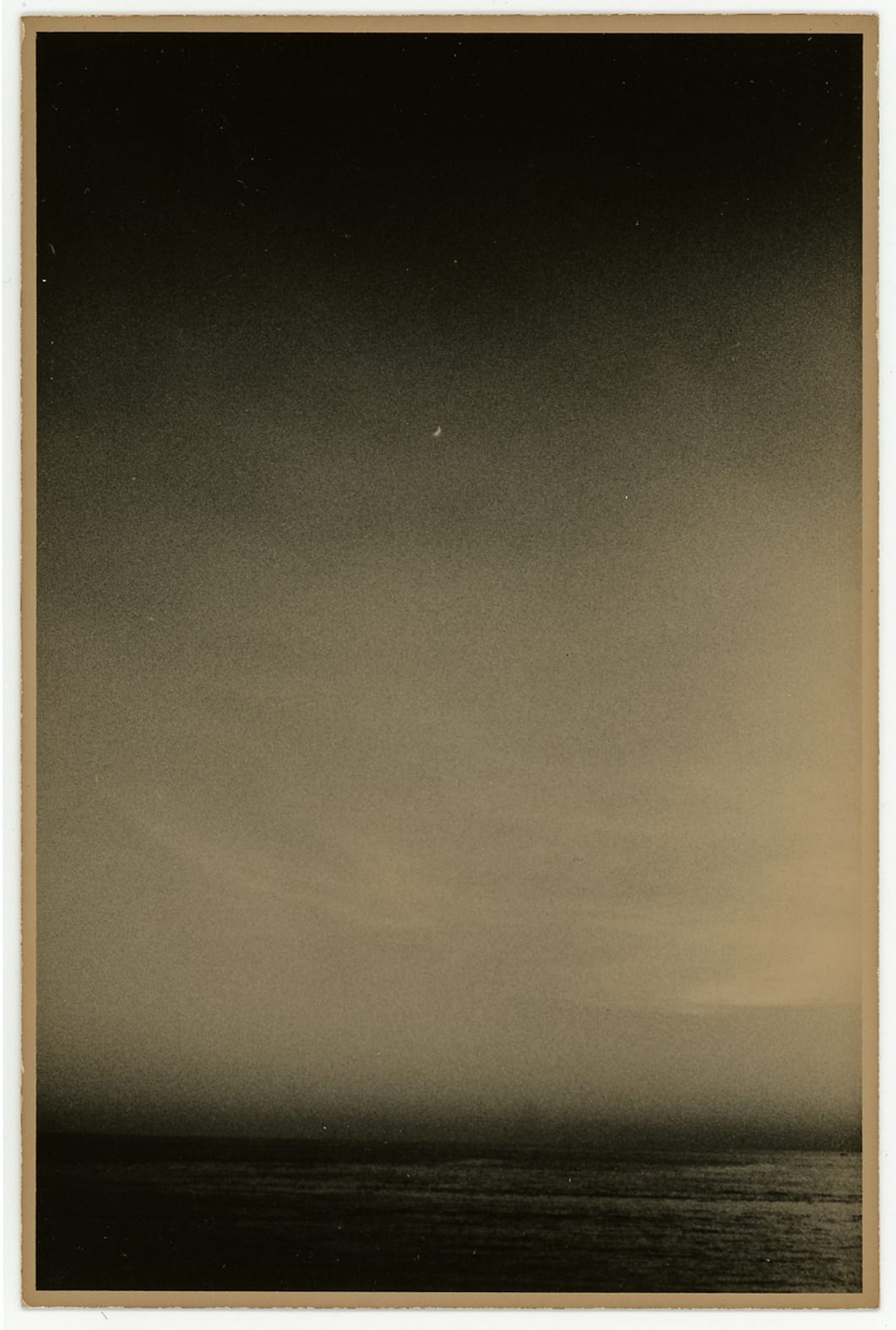 Ernesto Esquer, Moon in San Carlos, 2017