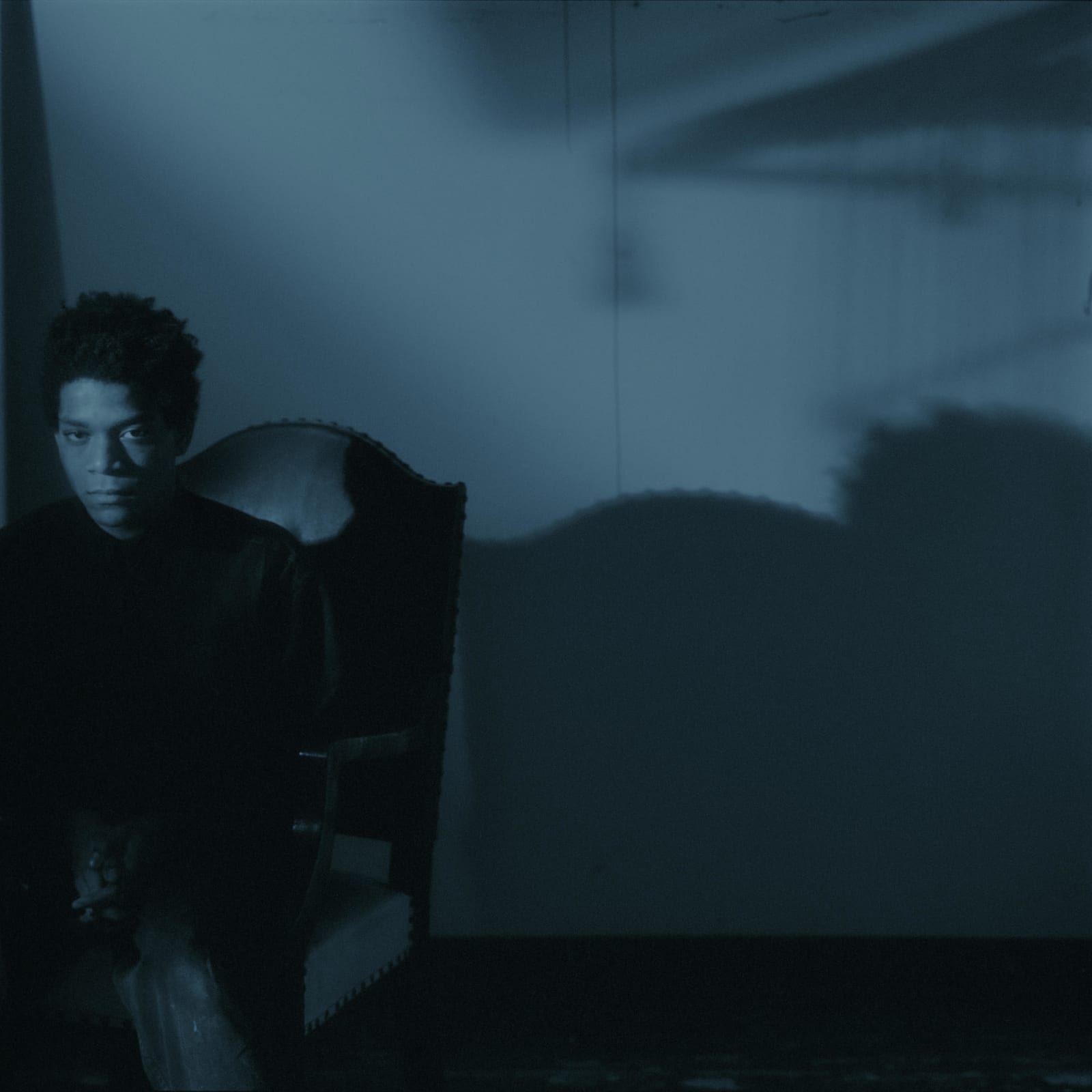 Jeannette Montgomery Barron, Jean-Michel Basquiat, Cyan #1, 1984