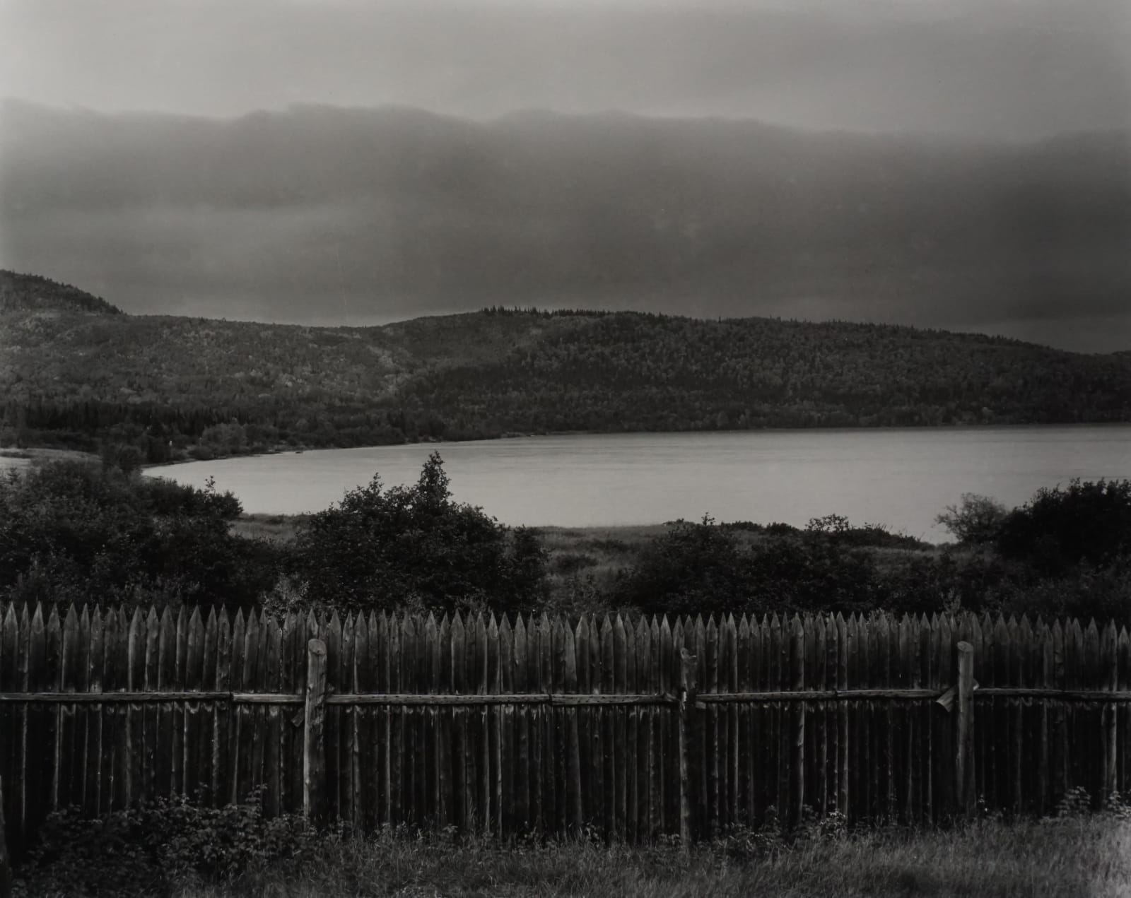 John Szarkowski (United States, b. 1925-2007), Stockade, Grand Portage, 1957/Printed 2005