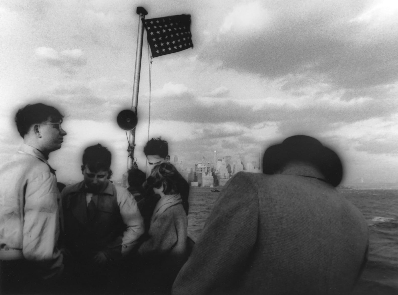 William Klein, Staten Island Ferry, New York, 1955