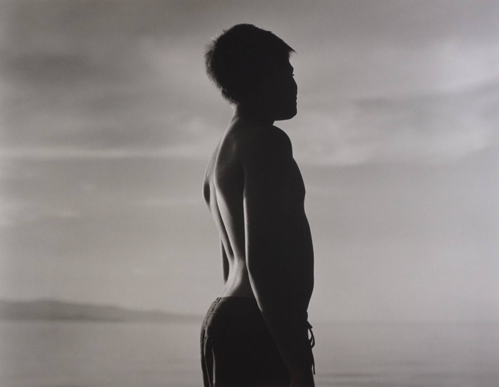 Kurt Markus, Ian Markus on Flathead Lake, 2003