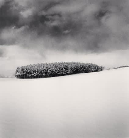 Michael Kenna, White Copse, Study 2, Wakkanai, Hokkaido, 2004