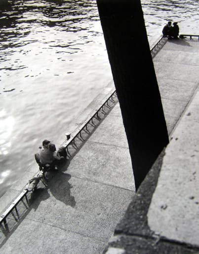 Willy Ronis, Quai Malaquais, Paris, 1953, printed later
