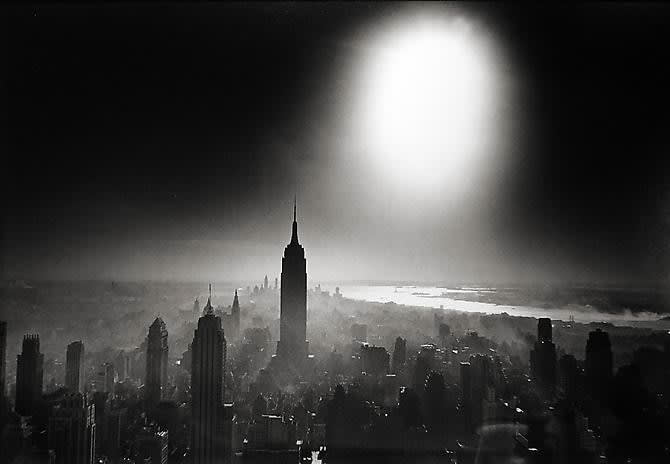 William Klein, Atom Bomb Sky, New York, 1955