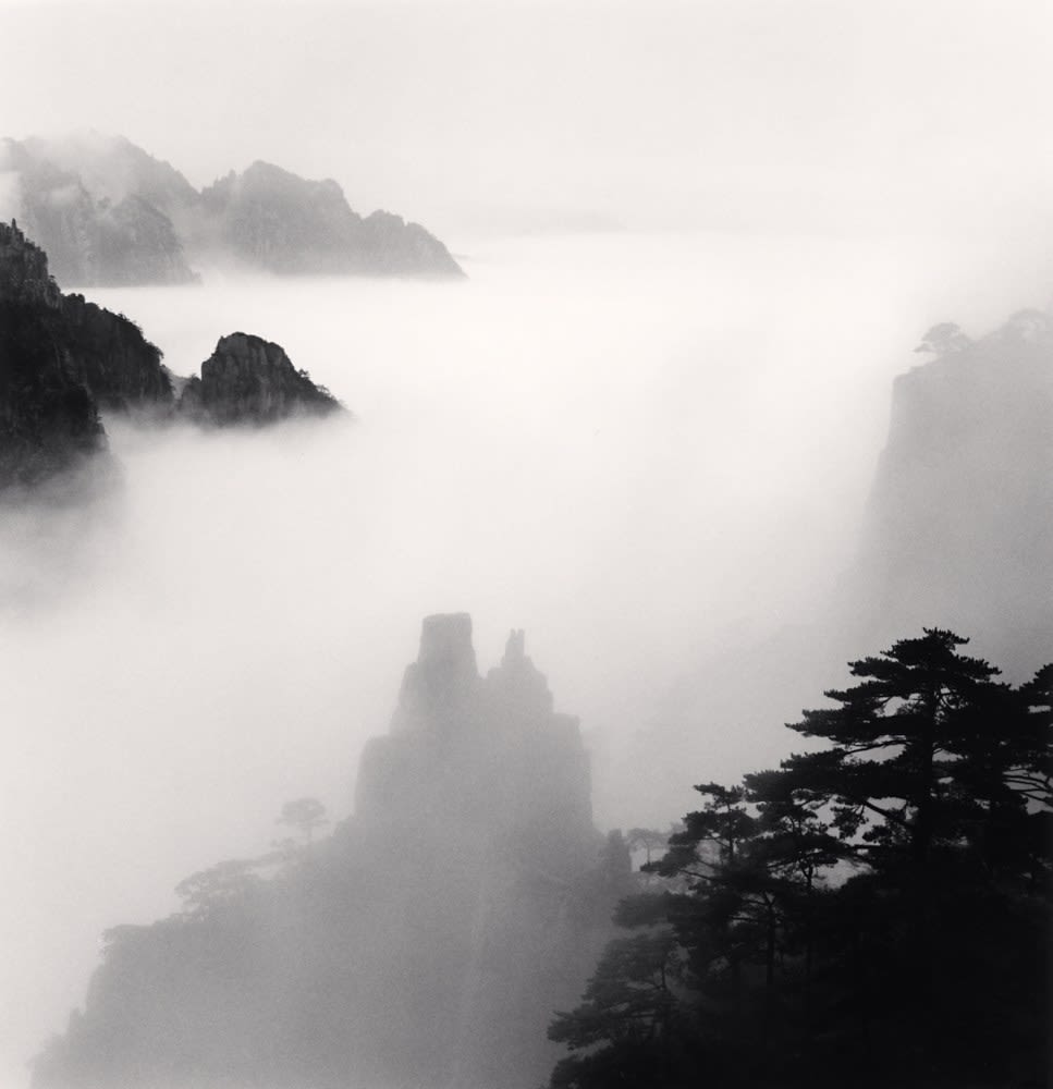 Michael Kenna, Huangshan Mountains, Study 35, Anhui, China, 2008