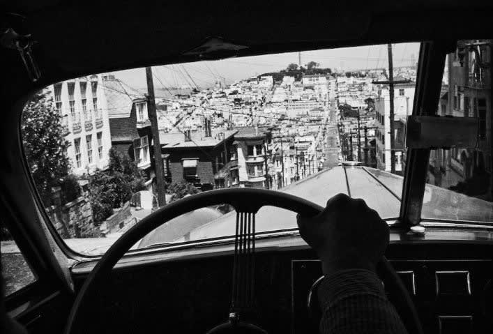Fred Lyon, Telegraph Hill from Russian Hill, 1953