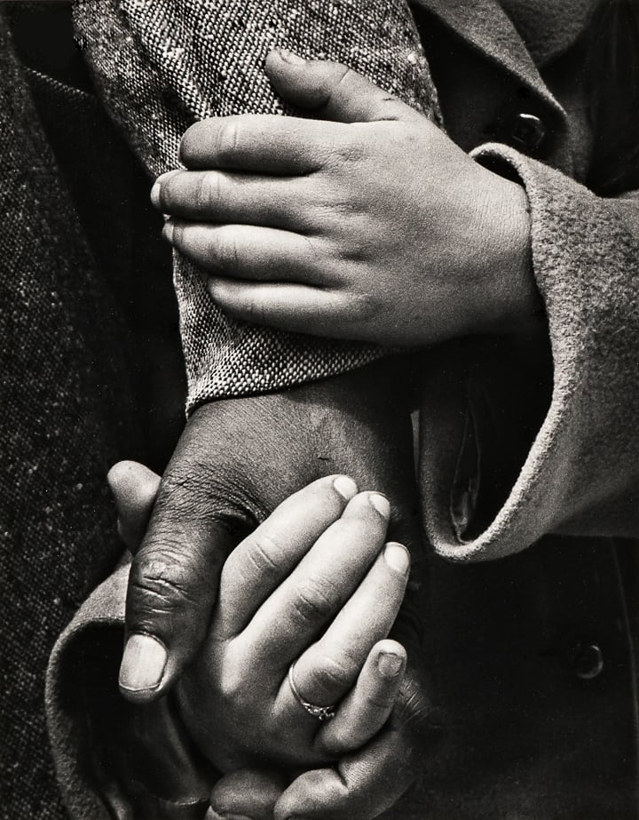 Ruth Bernhard, Hand In Hand, 1956 (Printed Later)