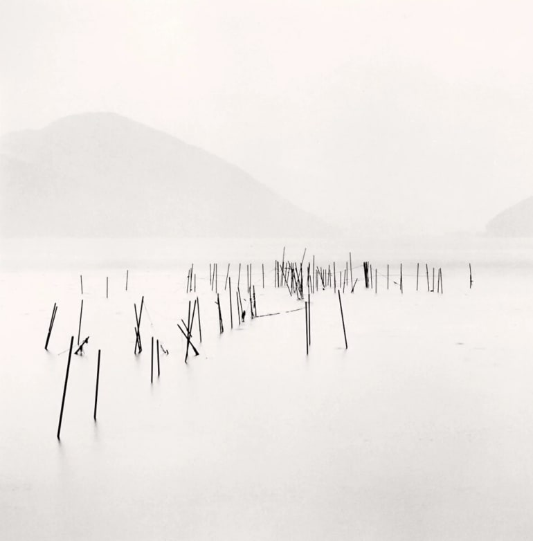 Michael Kenna, Biwa Lake Outlook, Shiga, Honshu, Japan, 2022, printed 2023