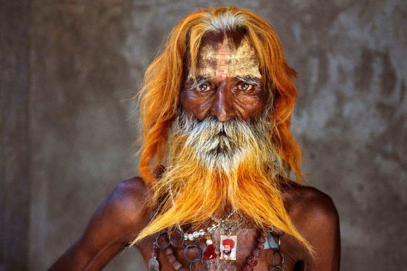 Steve McCurry, Rabari Tribal Elder, 2015