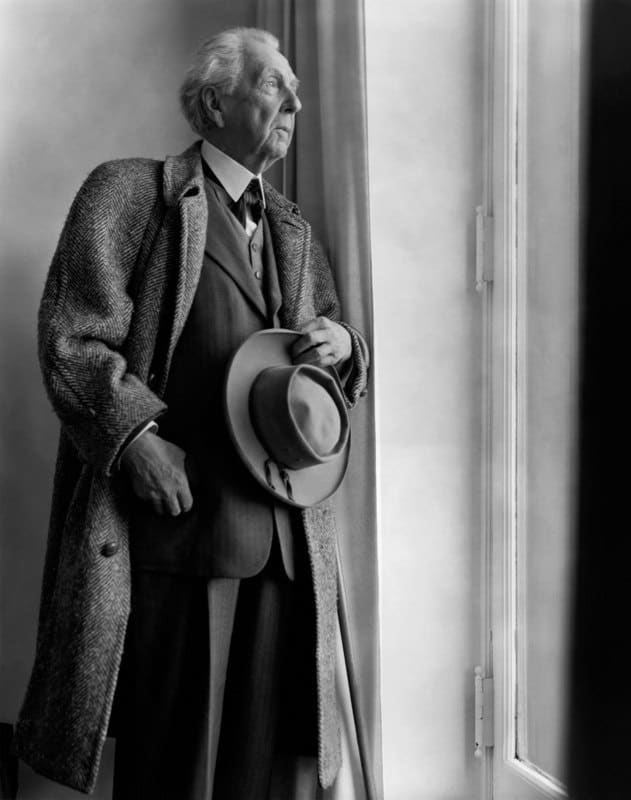 Berenice Abbott, Frank Lloyd Wright, 1954/Printed Later