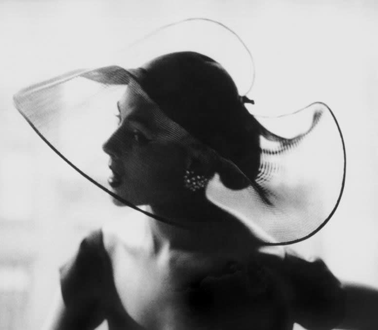 Lillian Bassman, Translucent Hat, circa 1950 | Peter Lillian Bassman, Translucent Hat, circa 1950 | Peter
