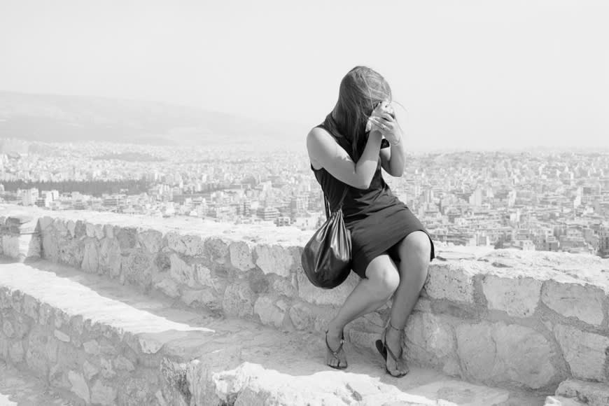 Tod Papageorge, Untitled from “On The Acropolis”, 1983-1984