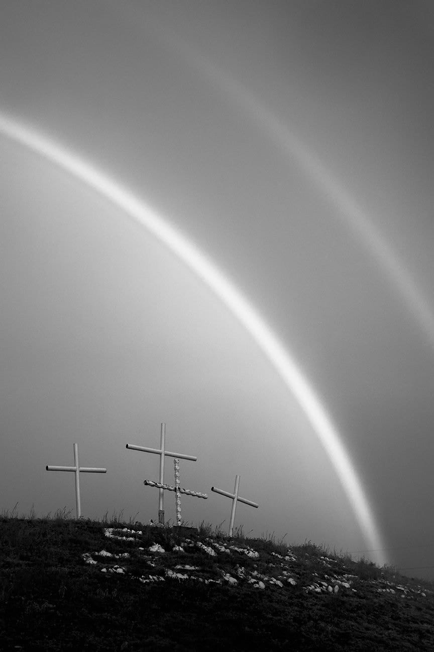 Roger A. Deakins, Double Rainbow, Albuquerque, 2017