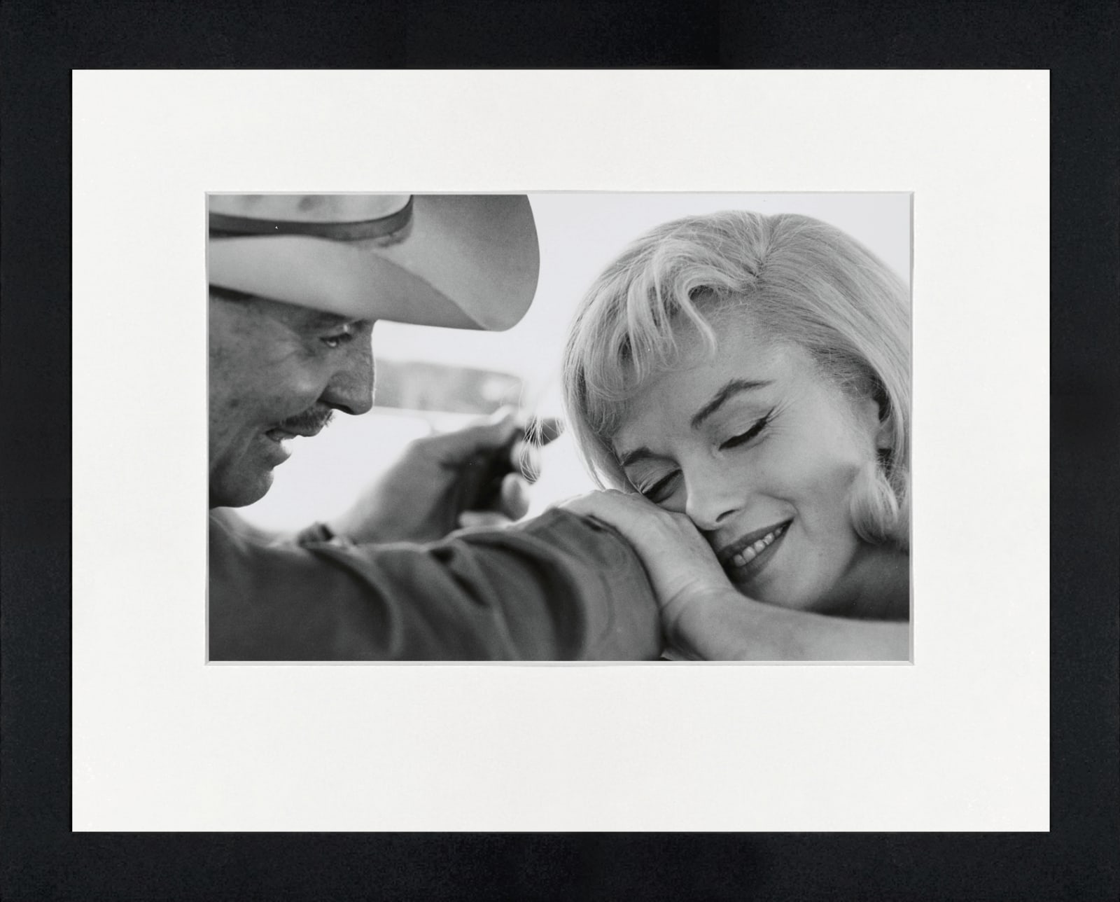 Cornell Capa, Marilyn Monroe and Clark Gable, Nevada Desert, 1960