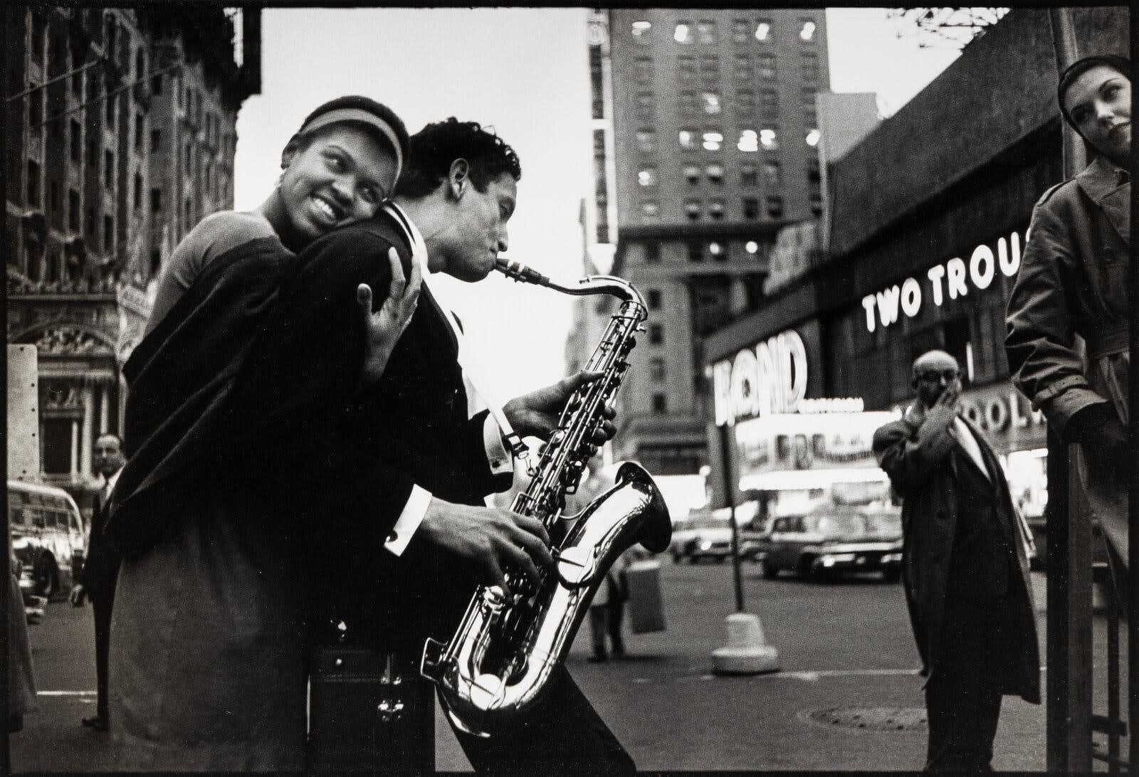 William Claxton, Times Square, NYC, 1960, printed 1999