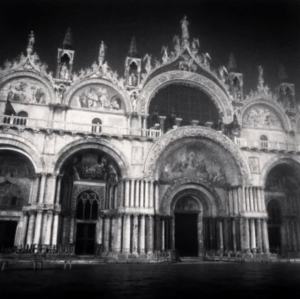 Michael Kenna, Basilica San Marco, Study 1, Venice, Italy , 2007 (printed 2007)