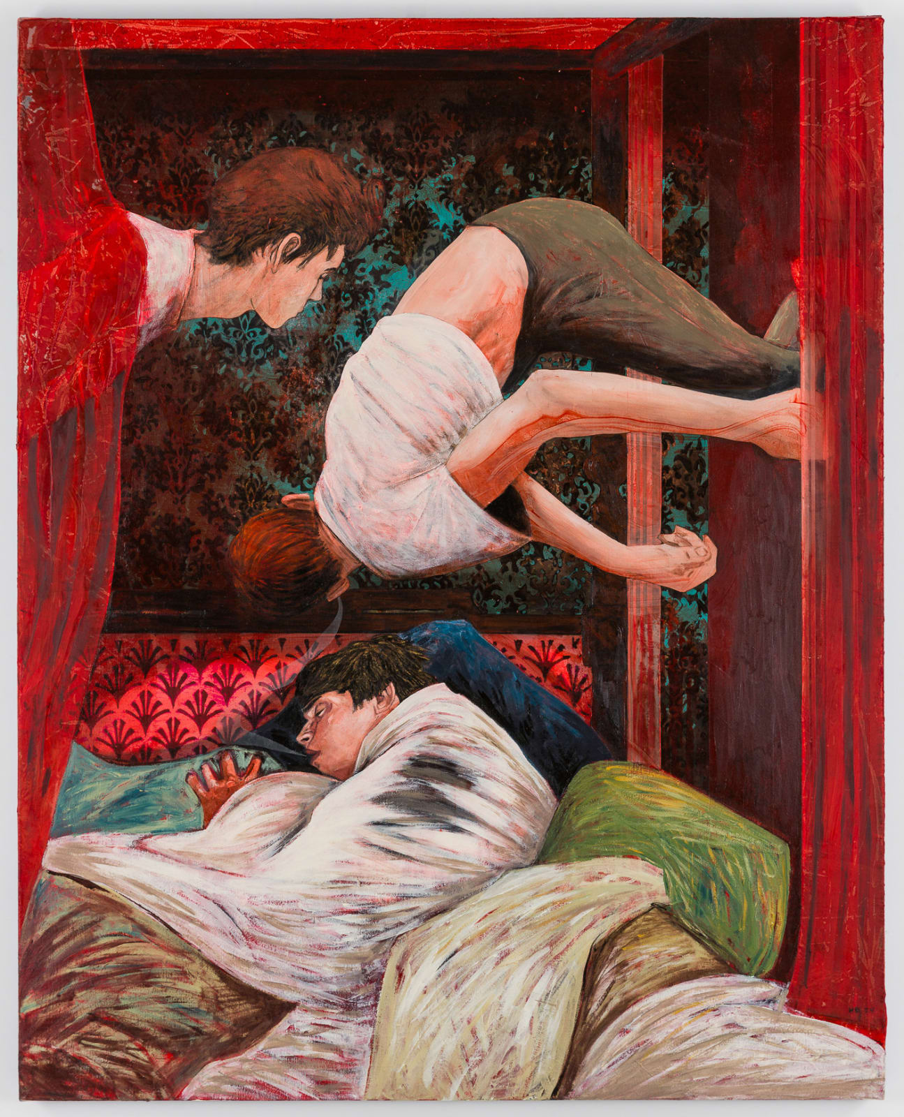 Hernan Bas, Nightmare (talking in your sleep), 2024