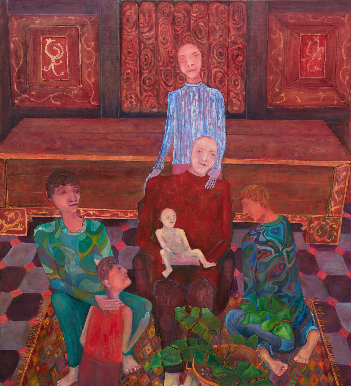 Andriu Deplazes, Körper an Körper (Body against body), 2022