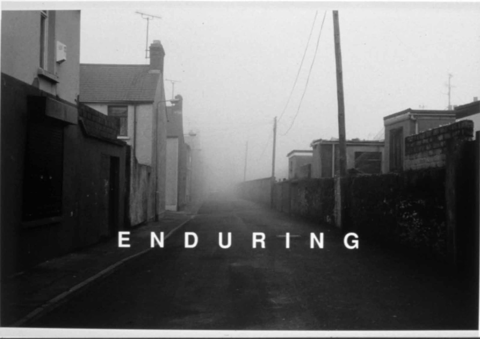 Willie Doherty, Enduring Elmwood Road, the Bogside, Derry, 1992