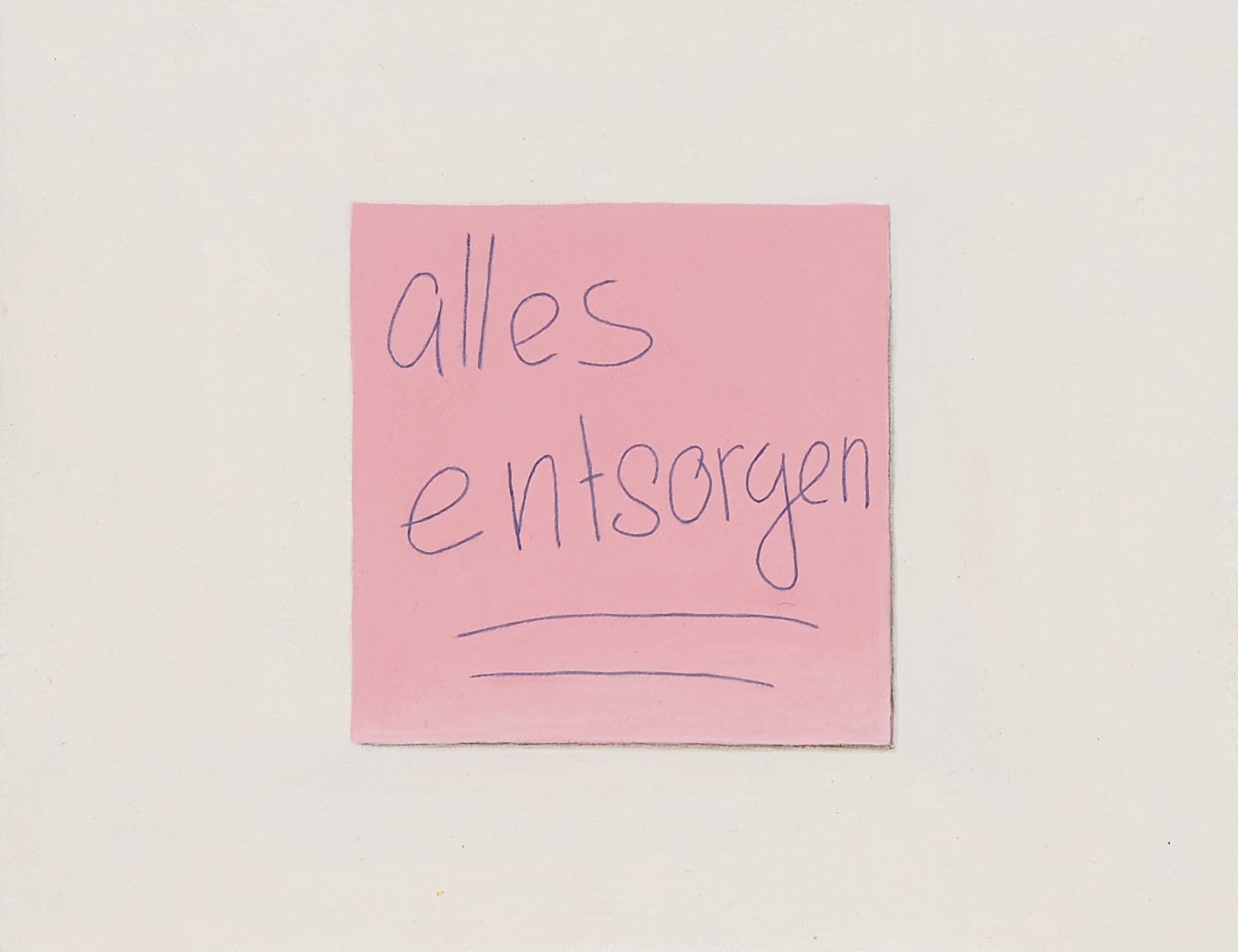 Christoph Hänsli, Alles entsorgen, 2025