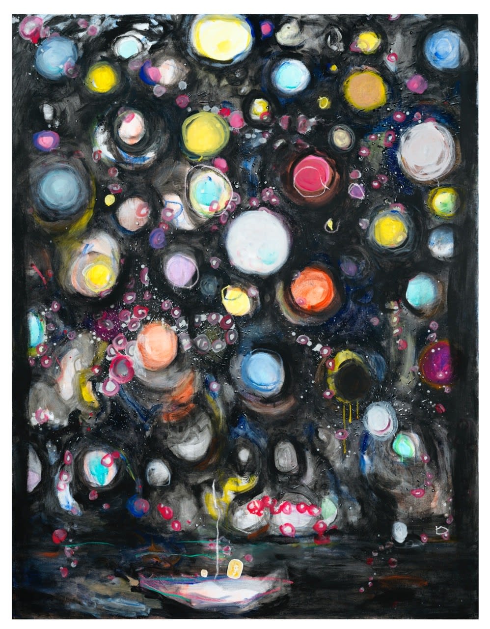 Valérie Favre, Bateau des poètes (Cesare Pavese, Georg Trakl), 2021