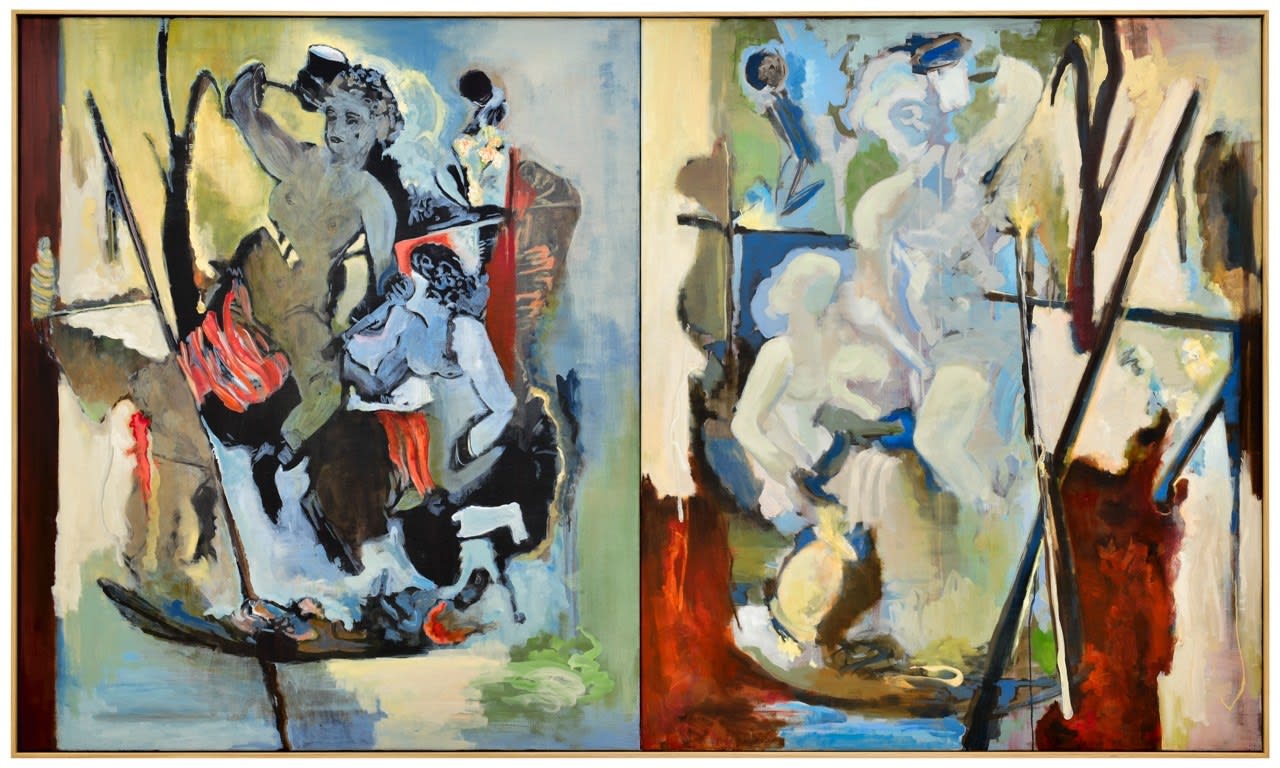 Uwe Wittwer, Trauriger Bacchus (Sad Bacchus), 2020