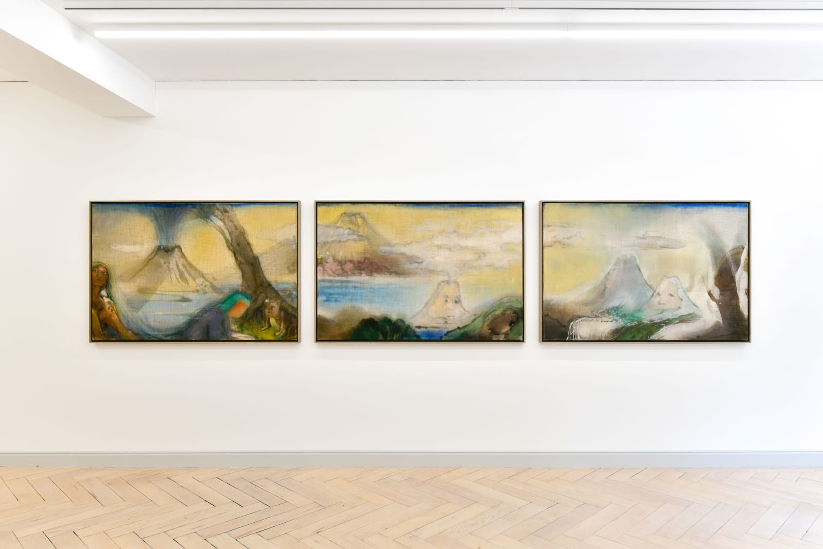 Leiko Ikemura, Fuji-Scape, 2015