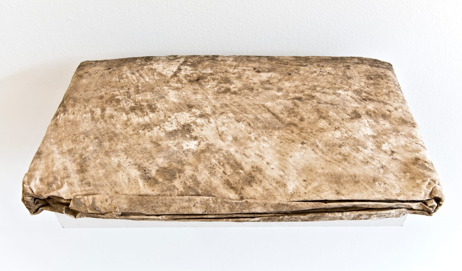 Teresa Margolles, Tela en el desierto (Fabric in the desert), 2018