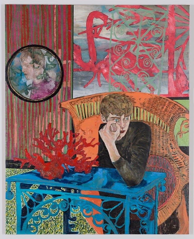 Hernan Bas, Pulling Lashes, 2016