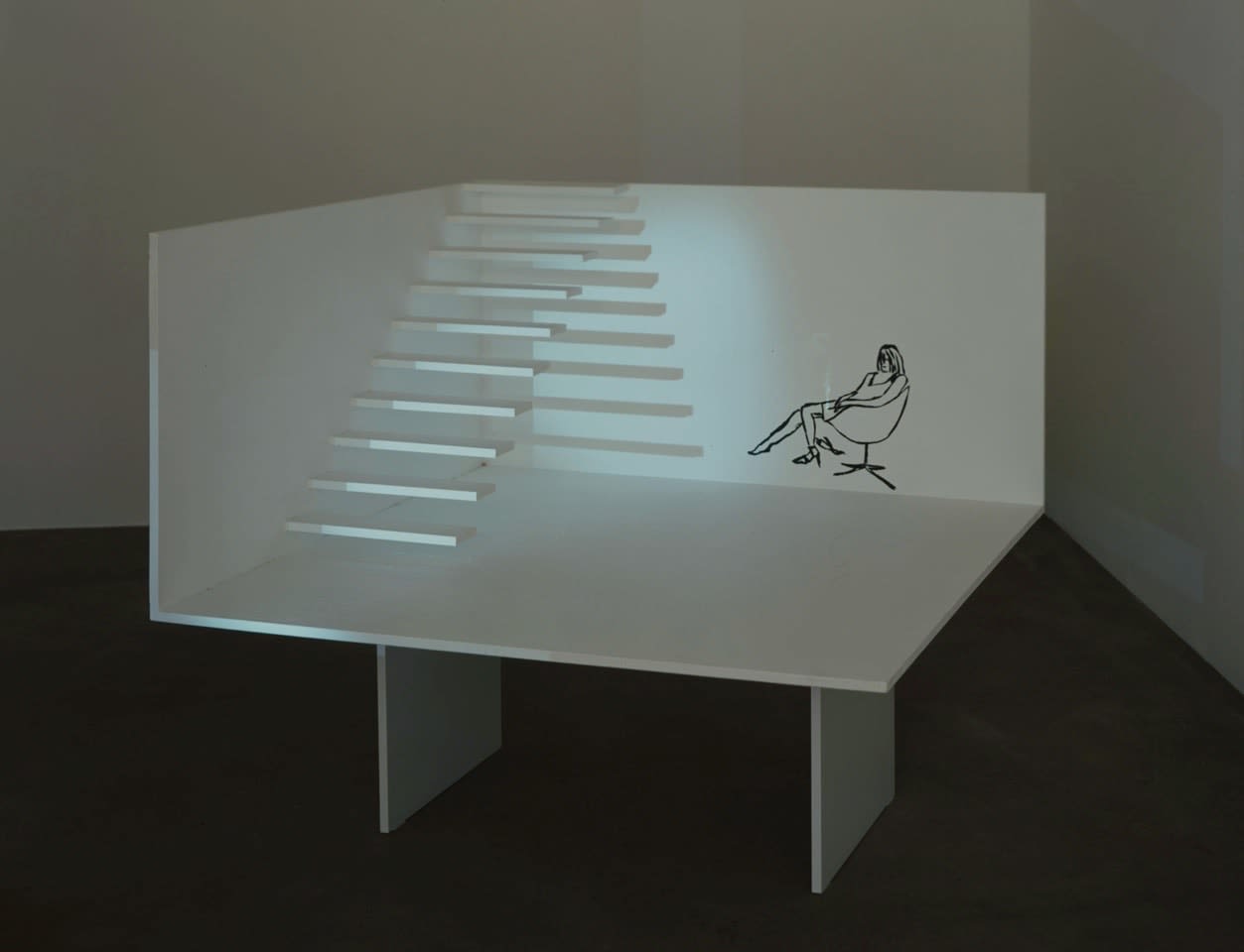 Zilla Leutenegger, At night, 2009