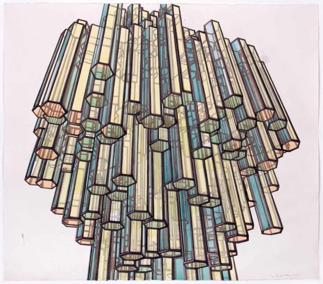 Los Carpinteros, Basaltos Transparentes tres, 2017