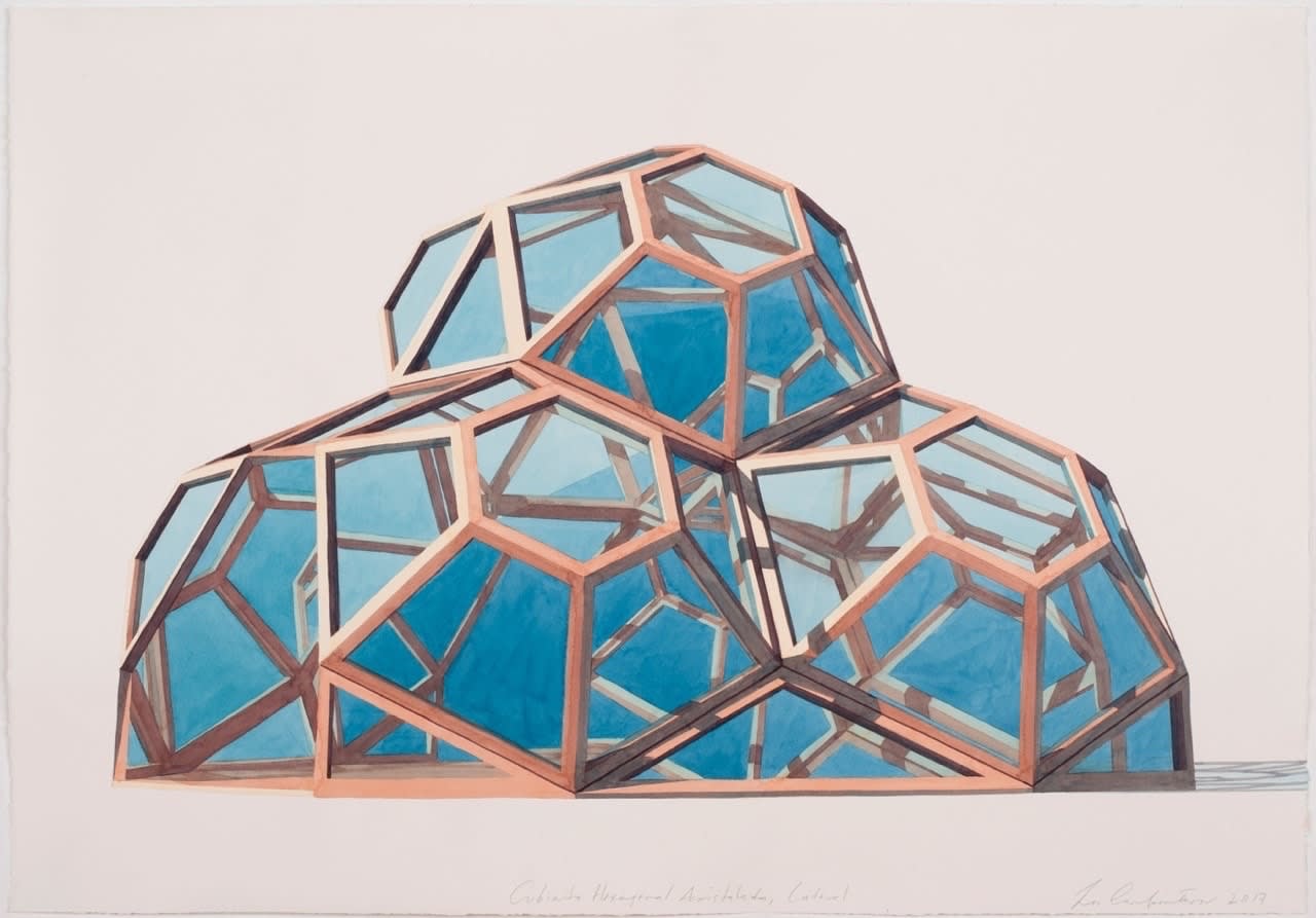 Los Carpinteros, Cubierta Hexagonal Acristalada Lateral, 2017