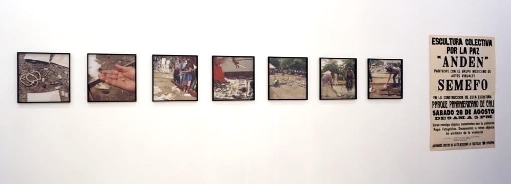 Teresa Margolles, Anden (Sidewalk), Cali, Colombia, August 1999, 1999