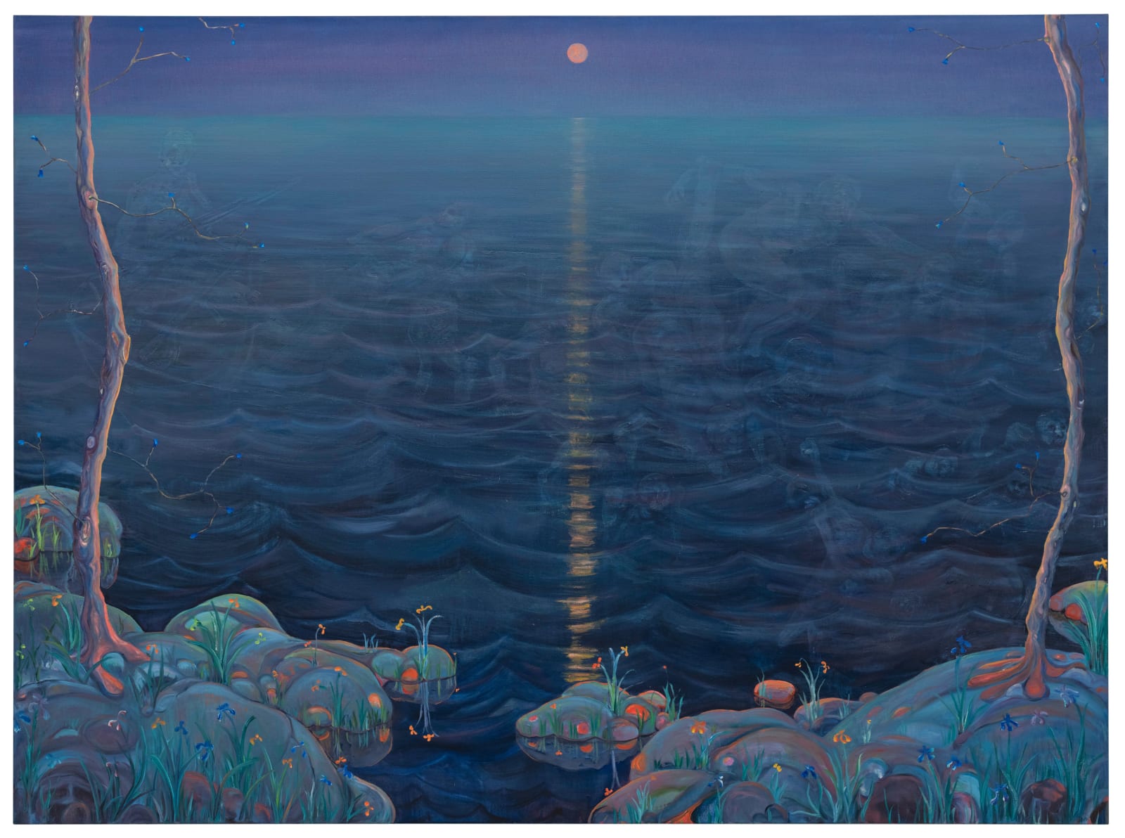 Andriu Deplazes, Passage (d'après le Jugement dernier de Michel-Ange) (Passage (after Michelangelo's Last Judgement)), 2025