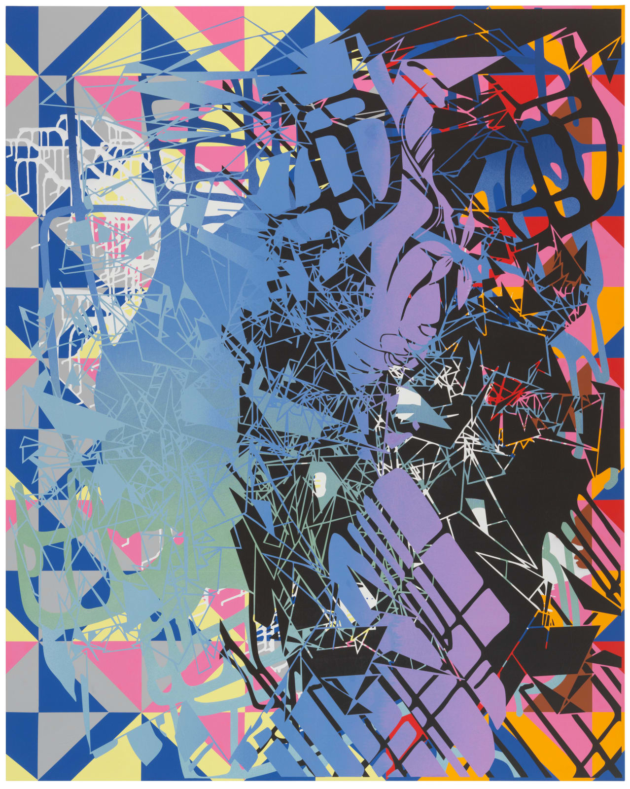 Christine Streuli, Splitter_01, 2025