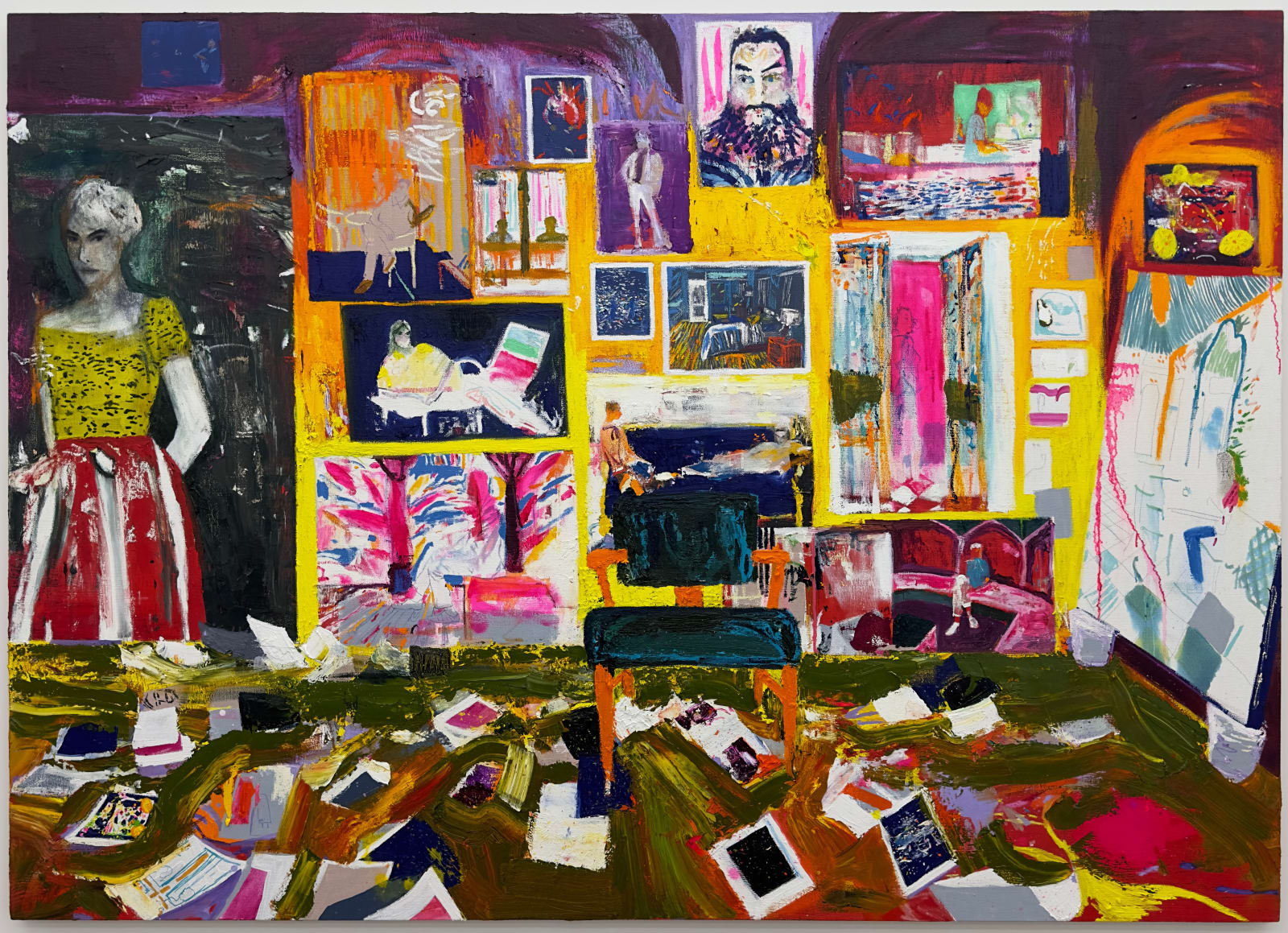 Raffi Kalenderian, Studio (18 with a bullet), 2020-2024