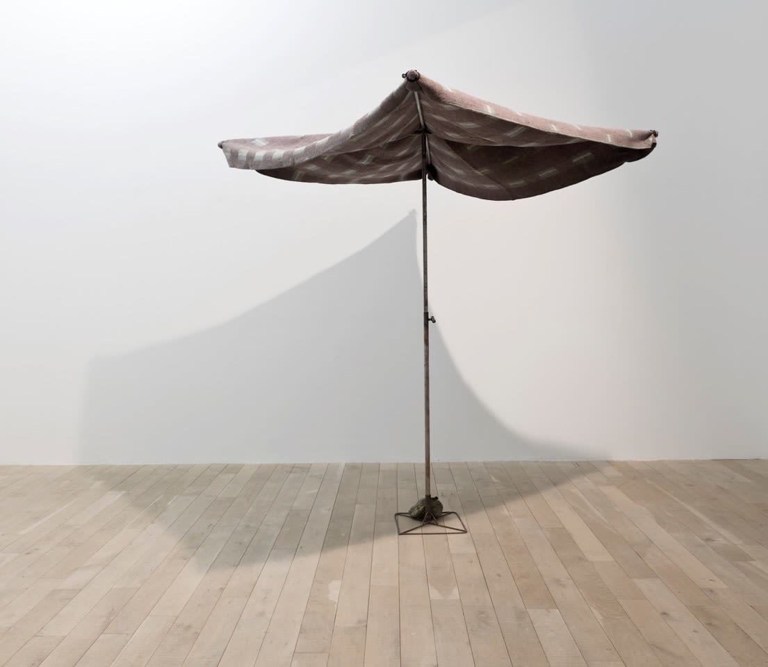 Teresa Margolles, Frazada (La Sombra), Blanket (The Shade), 2016