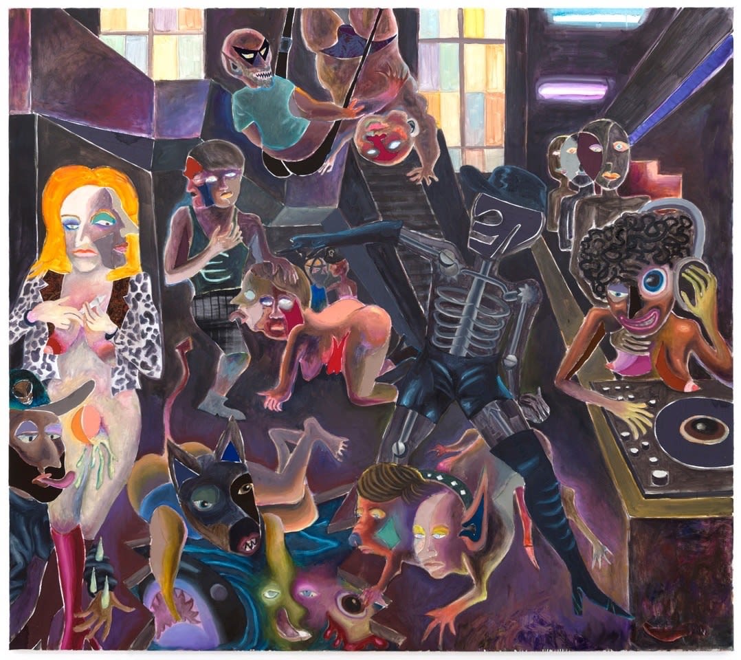 Armin Boehm, The Berghain Political Orgy, 2017-2018