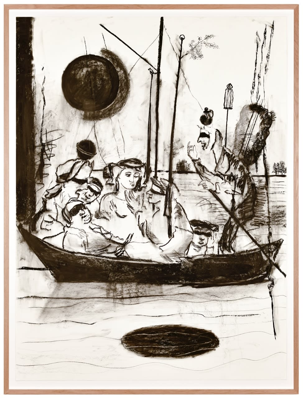 Uwe Wittwer, Narrenschiff (Ship of Fools), 2020