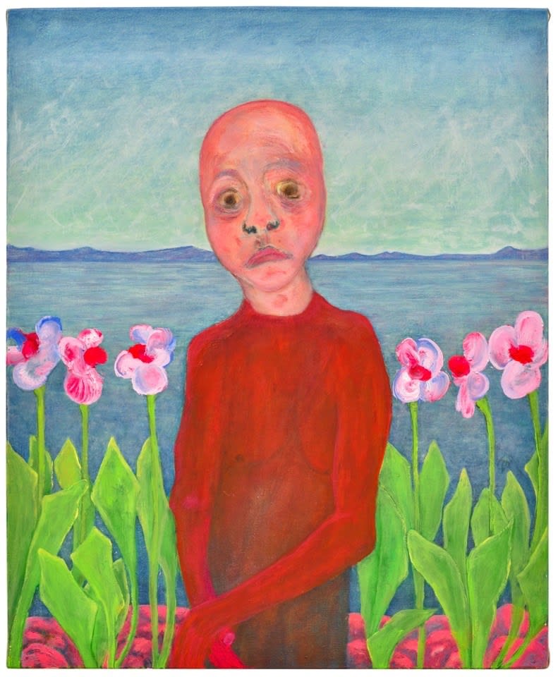 Andriu Deplazes, Körper, Blume und Weite, 2020