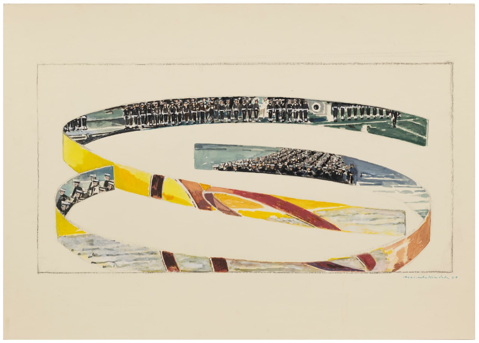 Marc-Antoine Fehr, La grande parade, 2023