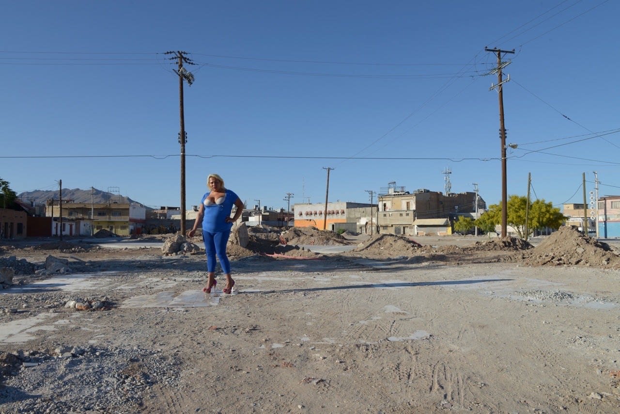 Teresa Margolles, Pista de baile de la discoteca "Virginia's" (Dance floor of the discotheque "Virginia's"), 2016